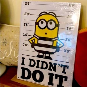 Minion sign